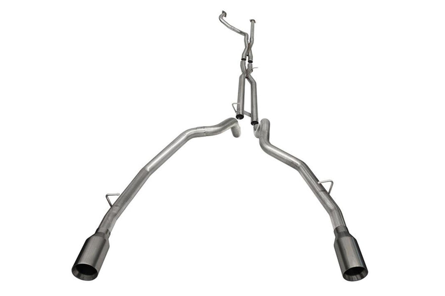2021-2024 Dodge Ram TRX Crew Cab Corsa Baja Catback Exhaust Dual Rear Gunmetal Tip