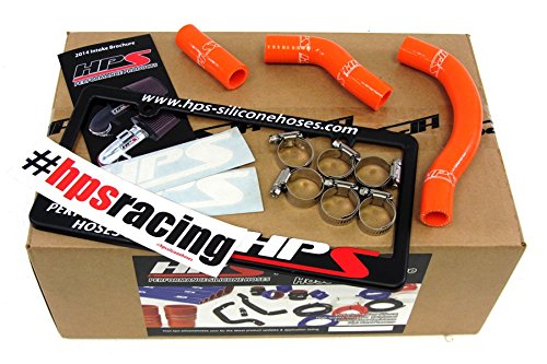Orange HPS 57-1250-ORG-2 Silicone Radiator Coolant Hose Kit
