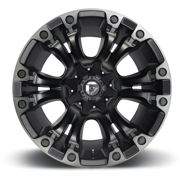 D851 VAPOR FUEL OFF-ROAD 18X9, 8X170, 4.53, -12mm MATTE BLACK GRAY TINT - D85118901745A