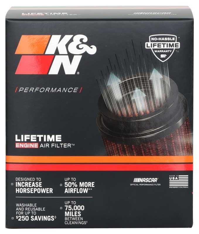 K&N Air Filter: High Performance, Premium, Washable, Industrial Replacement Engine Filter, Heavy Duty: E-0655