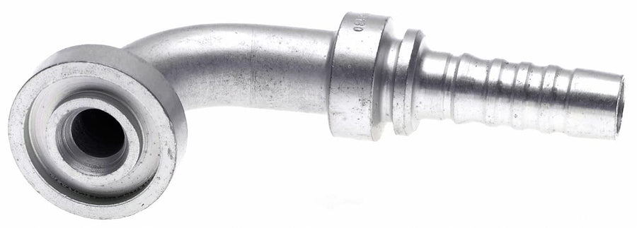 GlobalSpiral Couplings Gates 16GS-24FLH90S, Code 62 O-Ring Flange Heavy, Zinc Plated Carbon Steel, 5.28", 90° Bent Tube, 1" ID