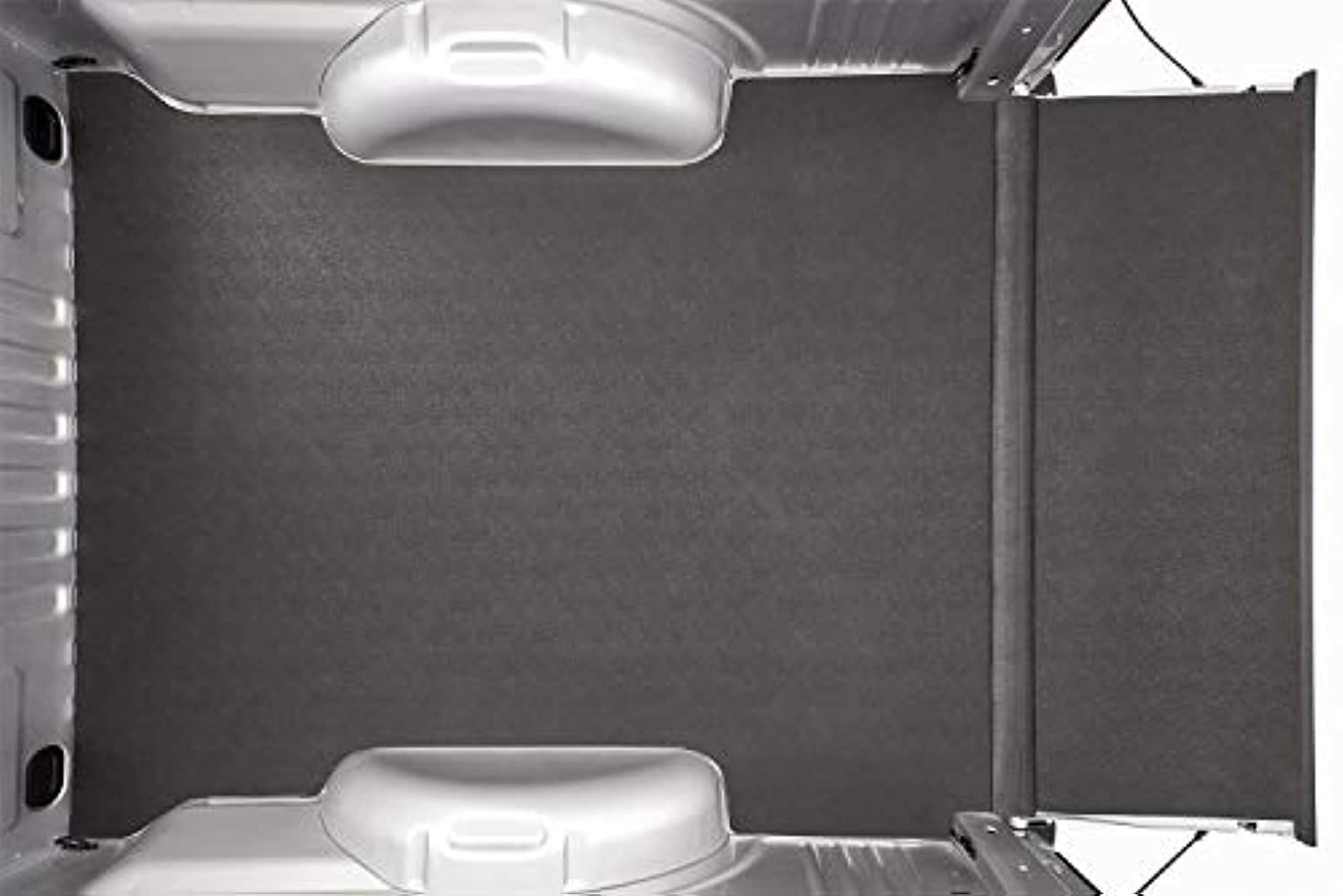 Impact Mat BedRug | Fits 2019 - 2025 Chevrolet Silverado / GMC Sierra 1500 New Body, with Multi-Pro Tailgate, w/Out CarbonPro Bed, 69.9 Bed, Models w/Non Liner / Spray-In | Charcoal Grey, IMC19CCMPS