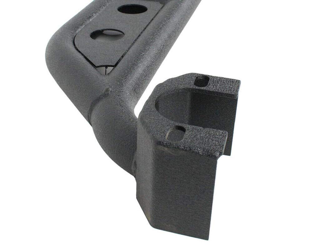 Offroad FISHBONE Jeep Wrangler Side Steps 07-17 Wrangler JK 4 Door Steel Black Textured Powdercoat