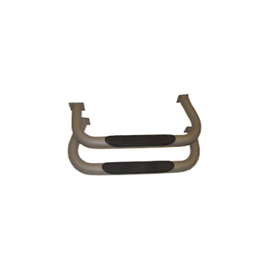 Tube Side Step, Rugged Ridge Titanium | 11532.02 | Fits 1987-2006 Jeep Wrangler YJ/TJ