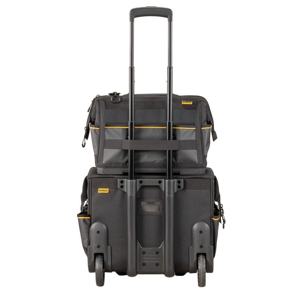DEWALT 16-inch Tool Bag, Water Resistant, Hard Bottom, Professional Tool Tote (DWST560103)