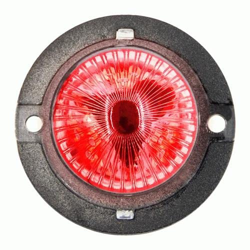 Heise Strobe Hidden Red Marker Lights - 1 Inch - 9 Led