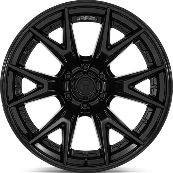 FUEL OFF-ROAD FC402 20X9 CATALYST 6X135 5.04 1mm MATTE BLACK WITH GLOSS BLACK LIP - FC402MX20906301
