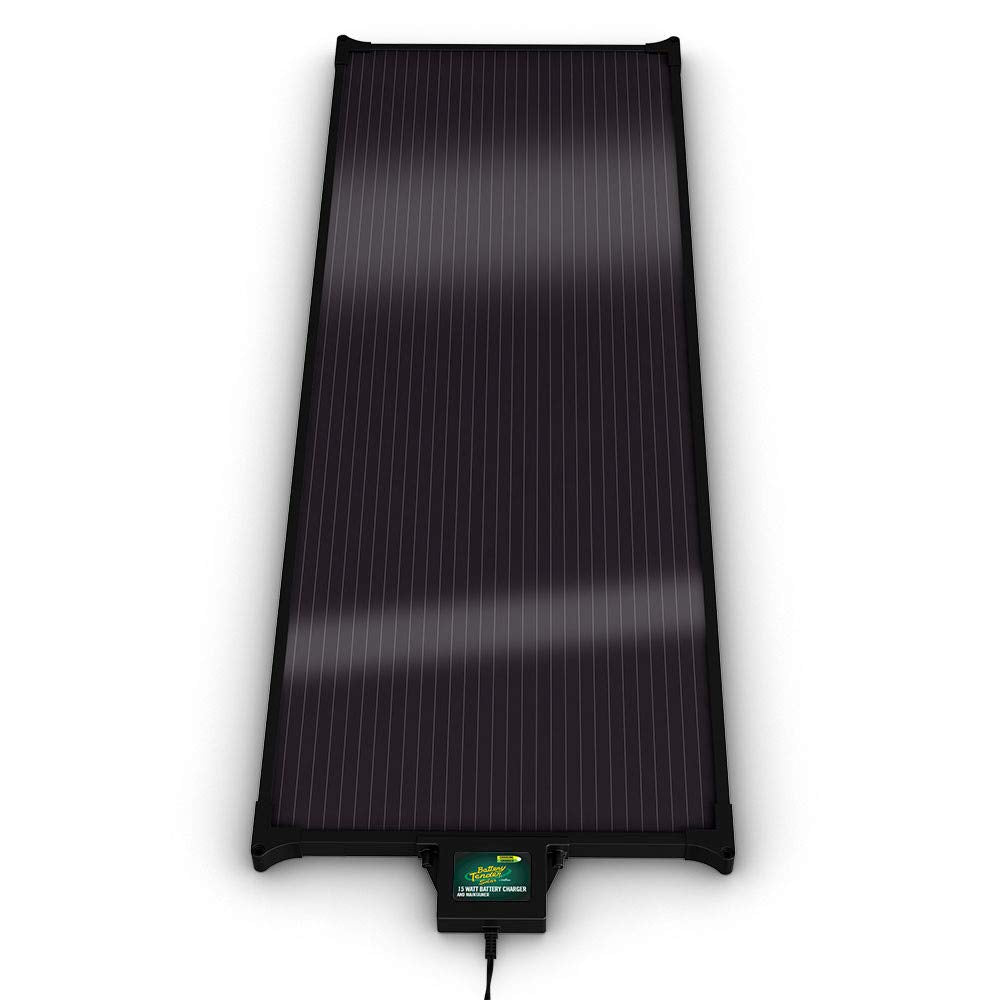 15W Battery Tender Solar Charger and Maintainer with Built-in 3-step Automatic Microprocessor Controller