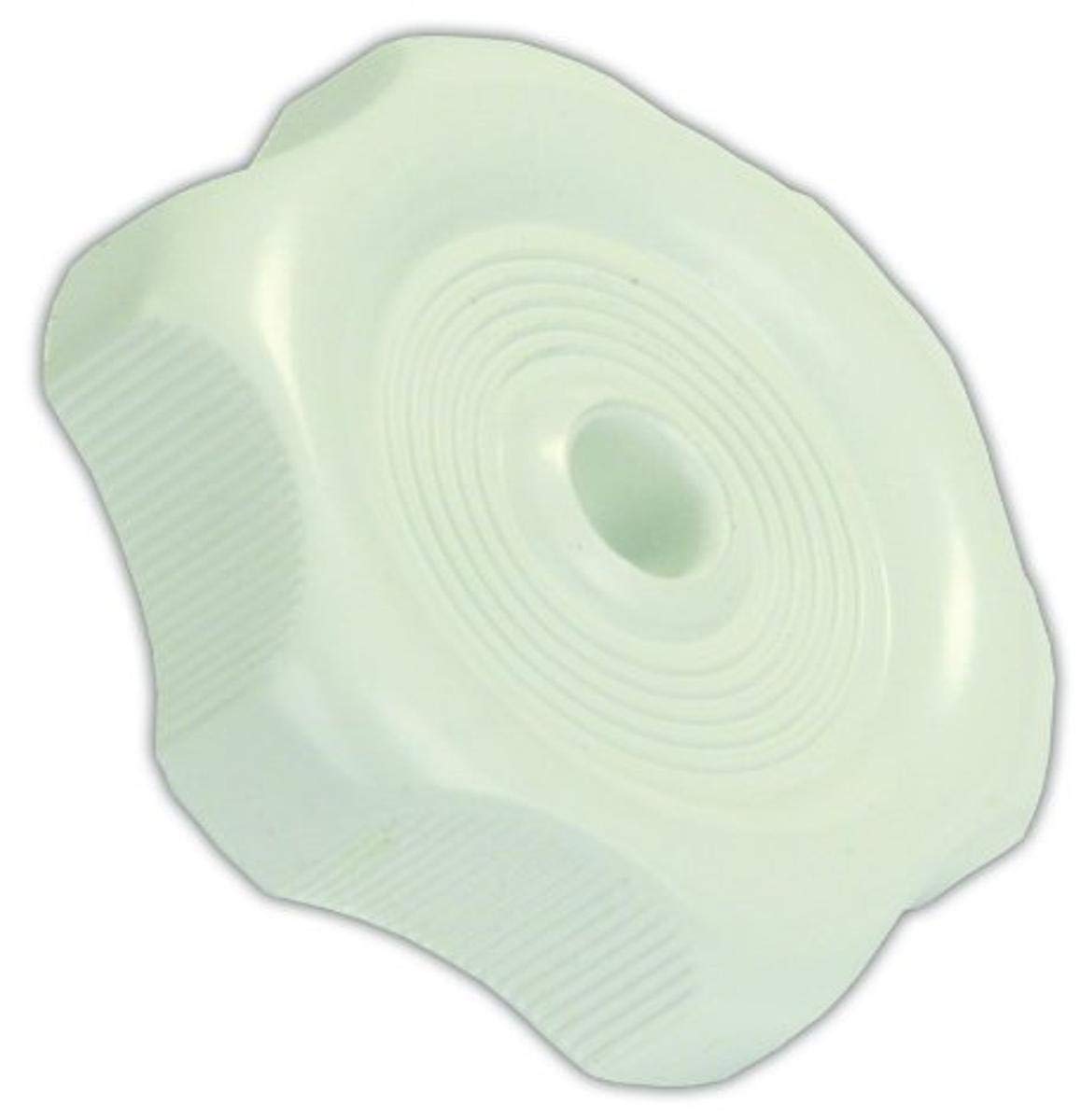 Window/Vent Knob Handle JR Products 20355 - 1/2", White