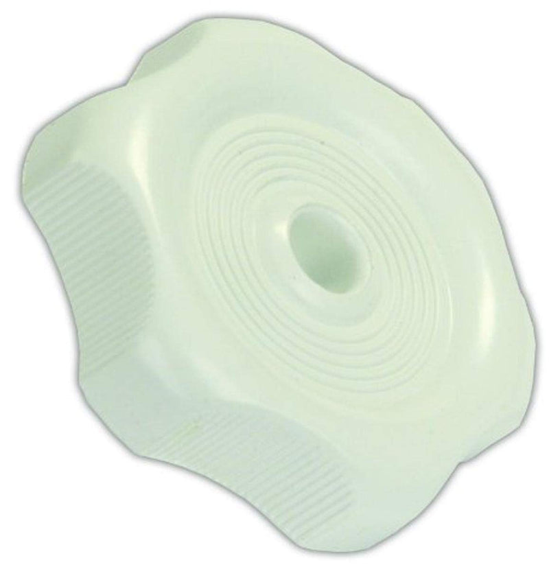 Window/Vent Knob Handle JR Products 20355 - 1/2", White