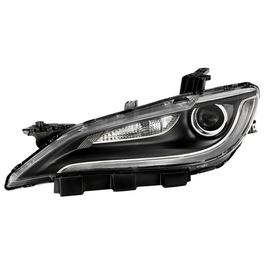 Chrysler 200 Spyder (POE) 15-17 Halogen w/o LED DRL Chrome Trim 7 pins Headlight - OE Left