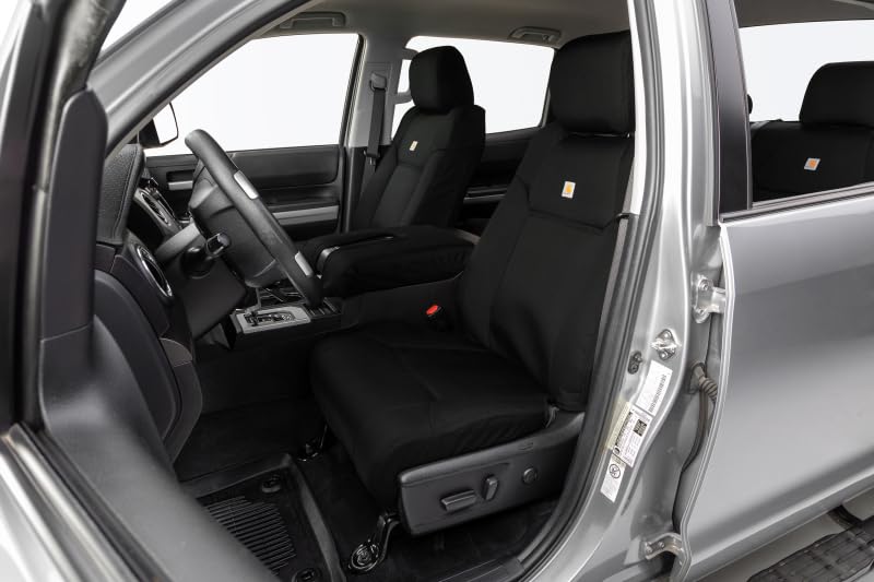 Super Dux Carhartt PrecisionFit Custom Front Row Seat Covers - Black