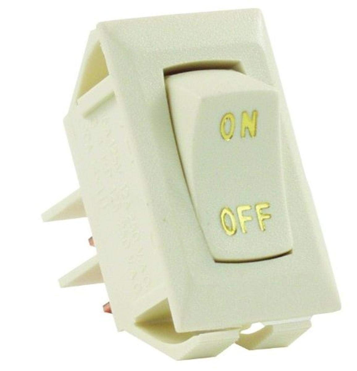 Ivory JR Products 12615 On/Off SPST Labeled Switch
