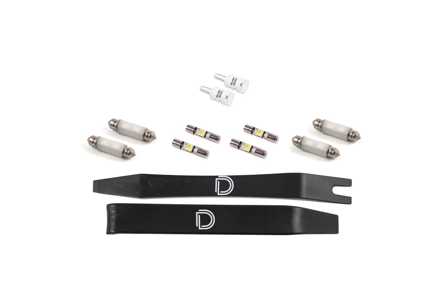 Diode Dynamics interior bulb pack LED compatible with GMC Sierra 1500/2500/3500 2007-2013, Stage 1