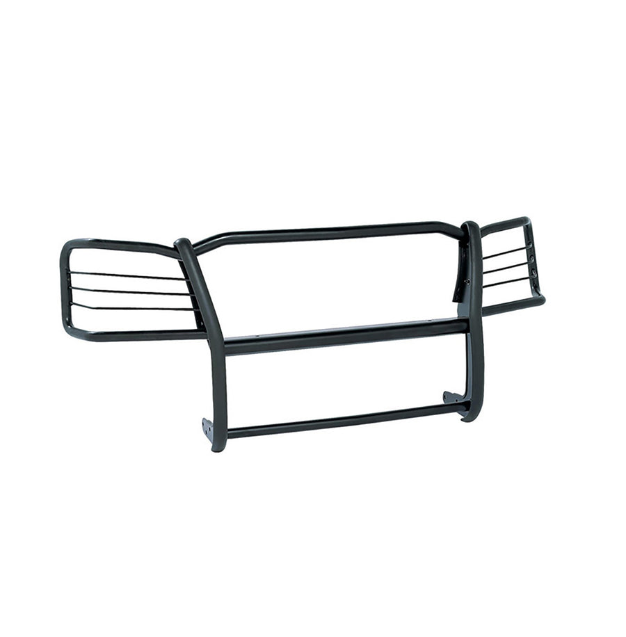 Bumper Guard Black Horse Grille brush Modular Black Compatible with 2021-2022 GMC Sierra 2500 HD|2021-2022 GMC Sierra 3500 HD-17GS15MA