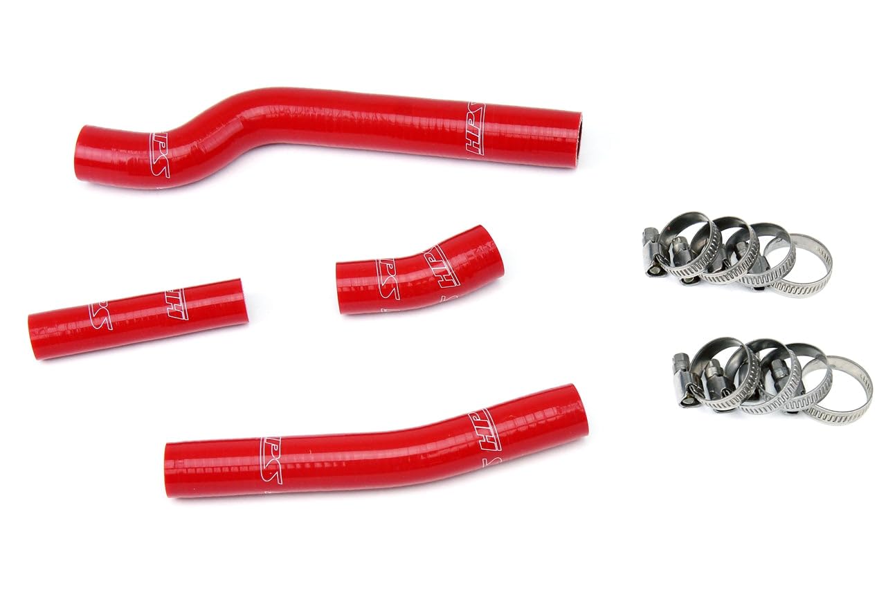Silicone Radiator Hose Red HPS 57-1262-RED 03-05 Yamaha YZ450F