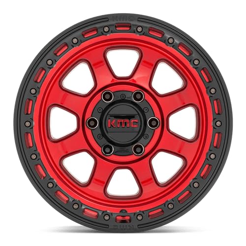 KMC Wheels 17X9 KM548 C-RED BLK-LP 00MM 5X5.0 - KM54879050900