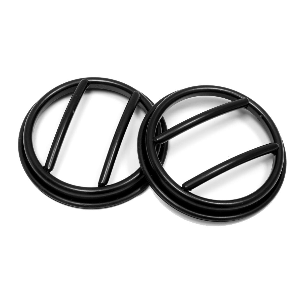Rugged Ridge Euro Guard-Pair Black Fog Light for Jeep Wrangler (JK) (2007-2010)