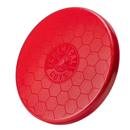 Chemical Guys Car Wash Bucket Lid IAI518, Red (Can Be Used as Seat, Storage, Etc) - Fits Chemical Guys Bucket & Other Standard Buckets; Bucket Not Included