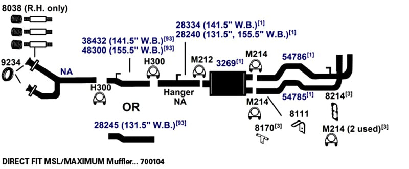 Exhaust AP Bracket 8111