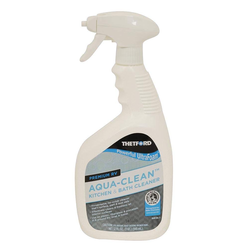 Aqua-Clean Premium RV Kitchen and Bath Cleaner - UltraFoam - 32 oz - Thetford 36971