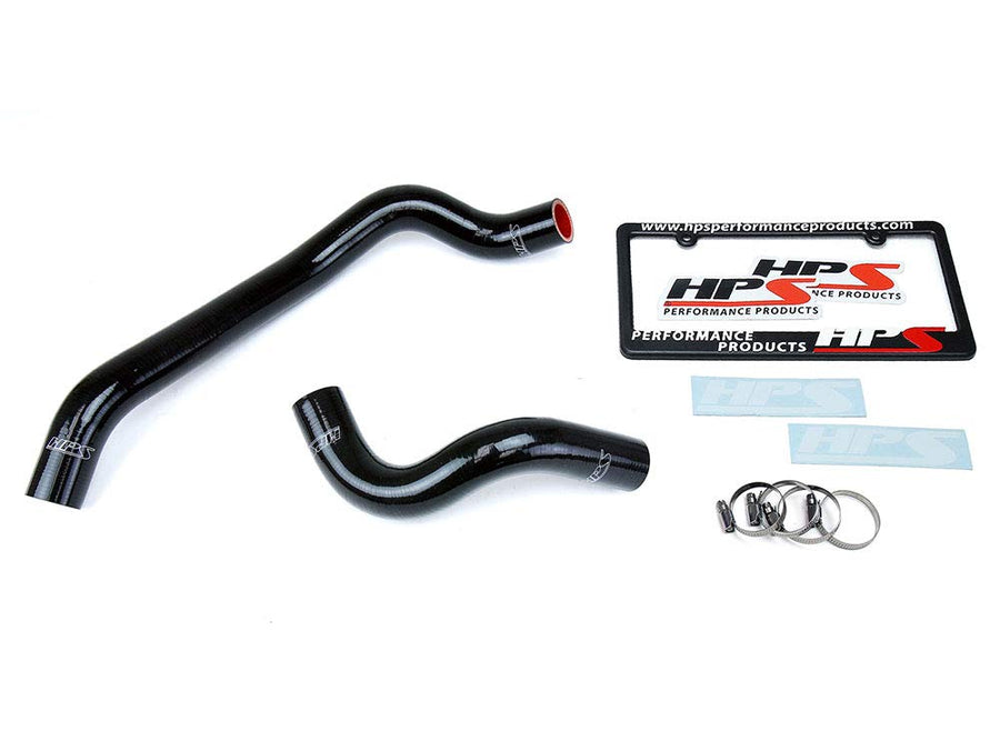 HPS Silicone Black Radiator Hose Kit Coolant OEM Replacement Compatible for 2010-2024 Toyota 4Runner 4.0L V6, 57-1730-BLK