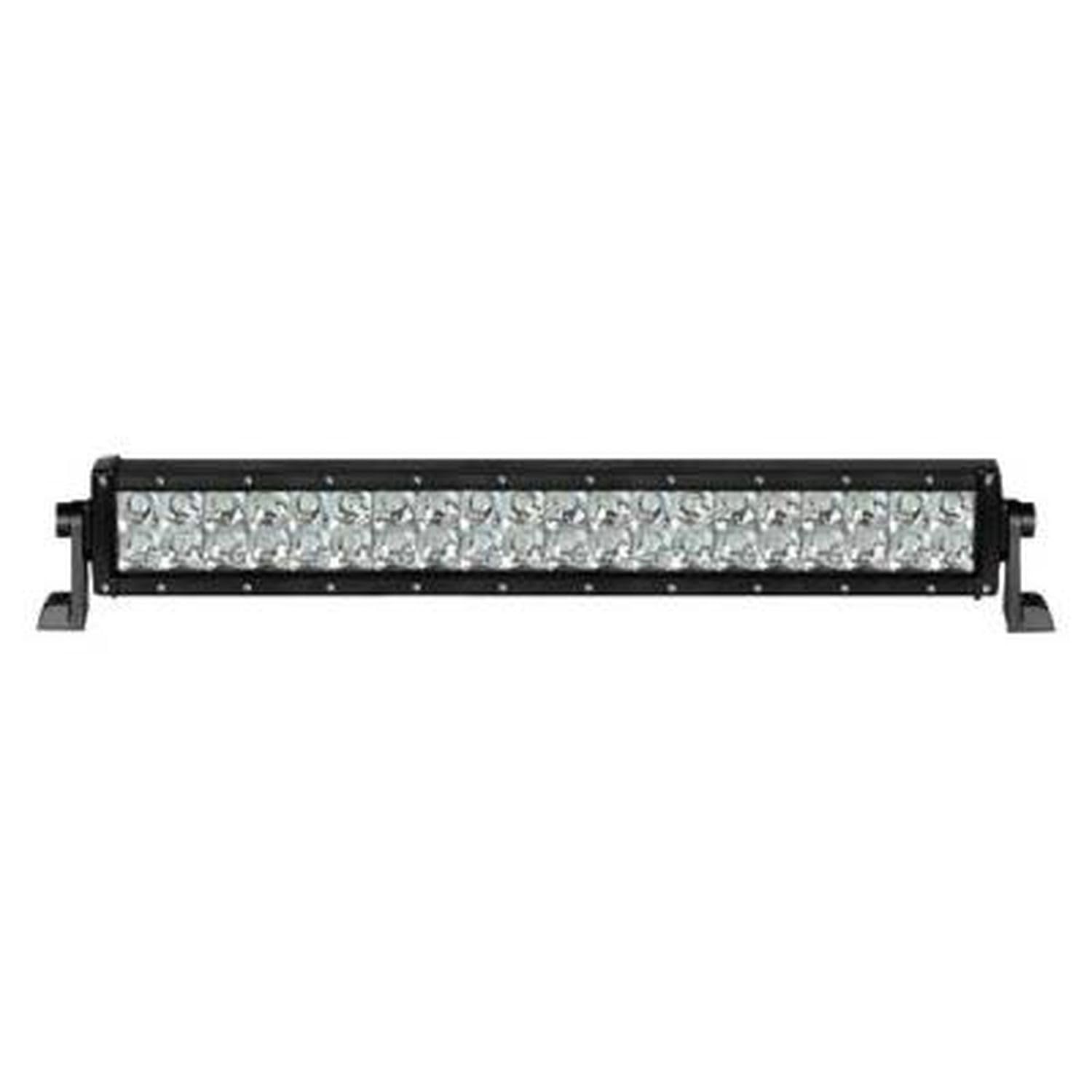 20in Black Horse LED Light Bar Double Row Clear Compatible with All Cars, Trucks and SUVs-PL3104FS-GS