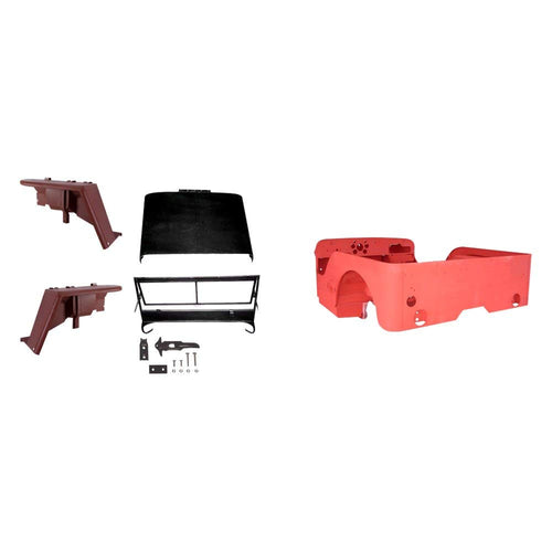 Omix-Ada 12001.04 | Omix Body Tub Kit, Reproduction, Steel | OE Reference: A-12237-GPW | Fits 1941-1945 Ford GPW