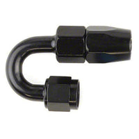 180 Blk -6an Push-on Hose End