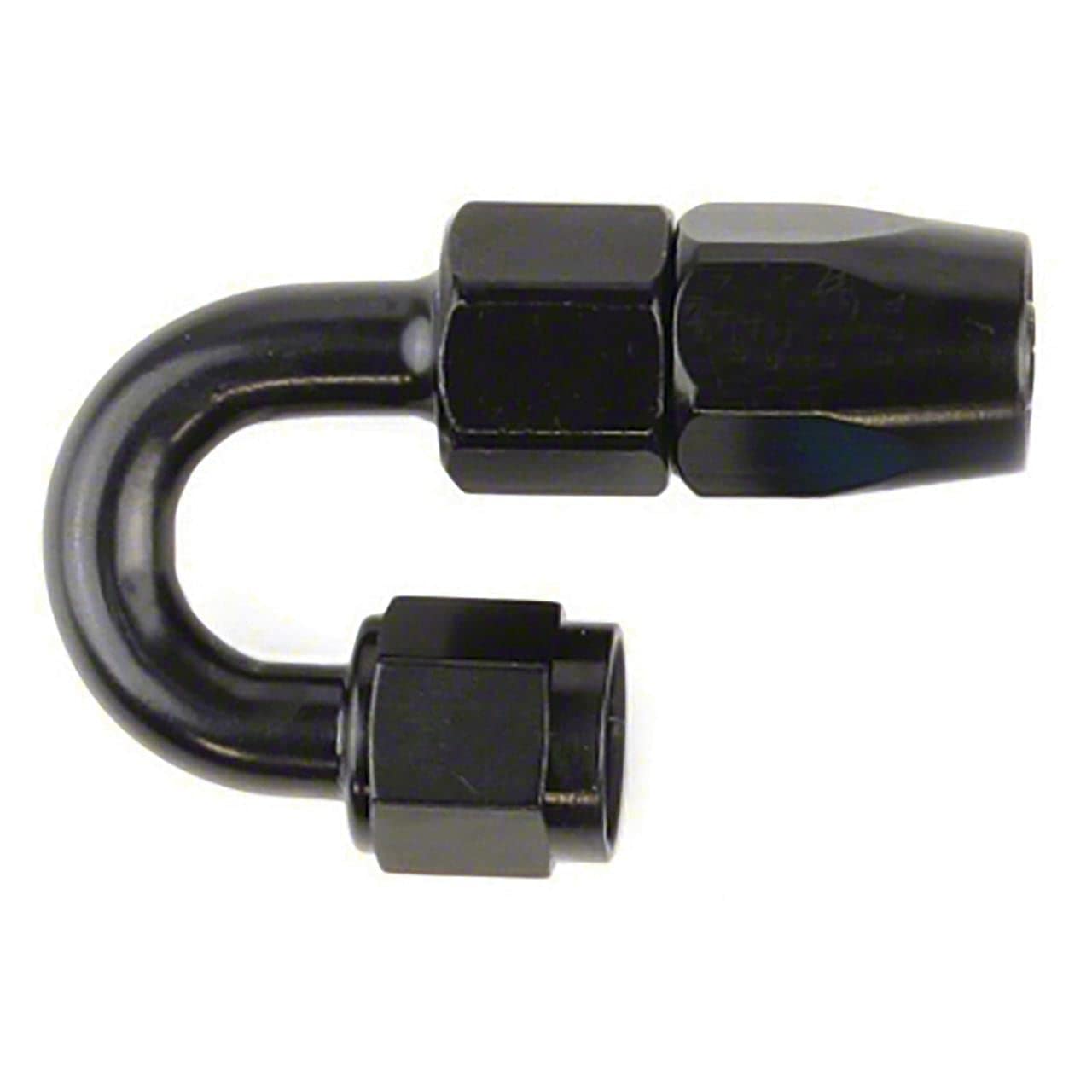 180 Blk -6an Push-on Hose End