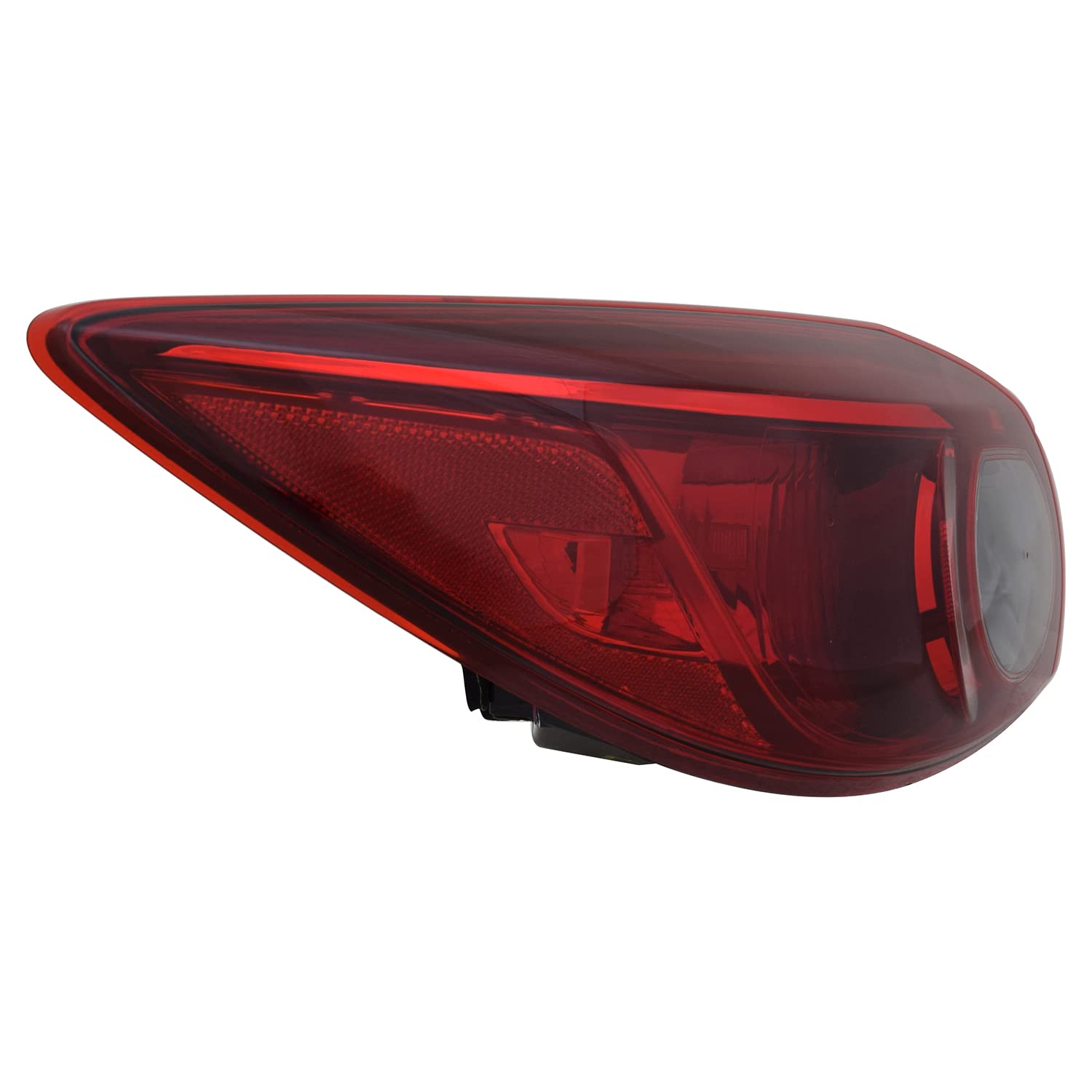 Left TYC Tail Light Assembly Compatible with 2014-2018 Mazda Mazda3