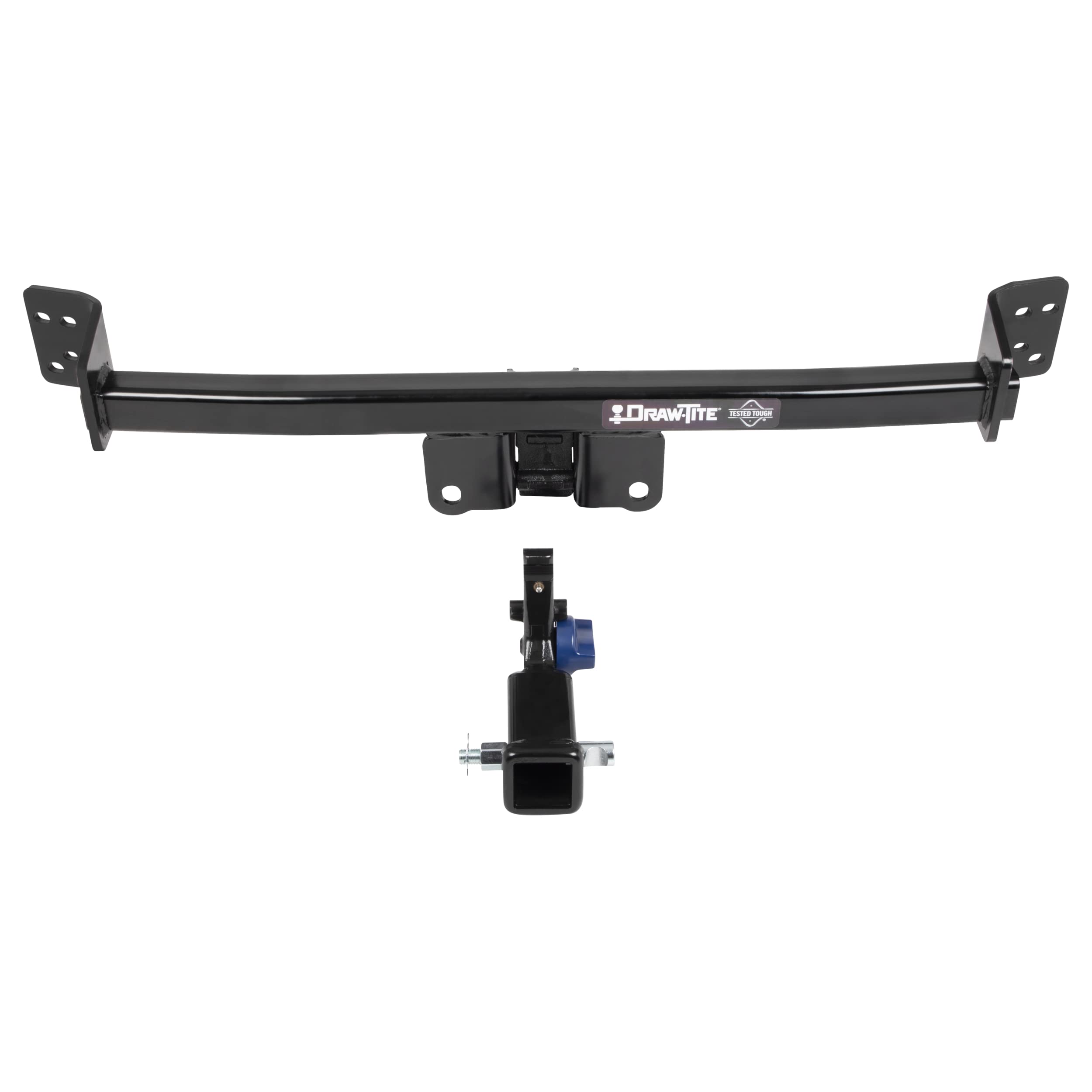 Hidden Draw-Tite 76912 Hitch® Completely Hidden Trailer Hitch 2 in. Removable Receiver, Black, Compatable with 2019-2022 Toyota RAV4