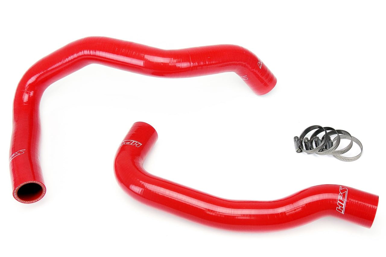 Silicone Radiator Hose HPS 57-1044-RED Red 89-98 Nissan 240SX with KA