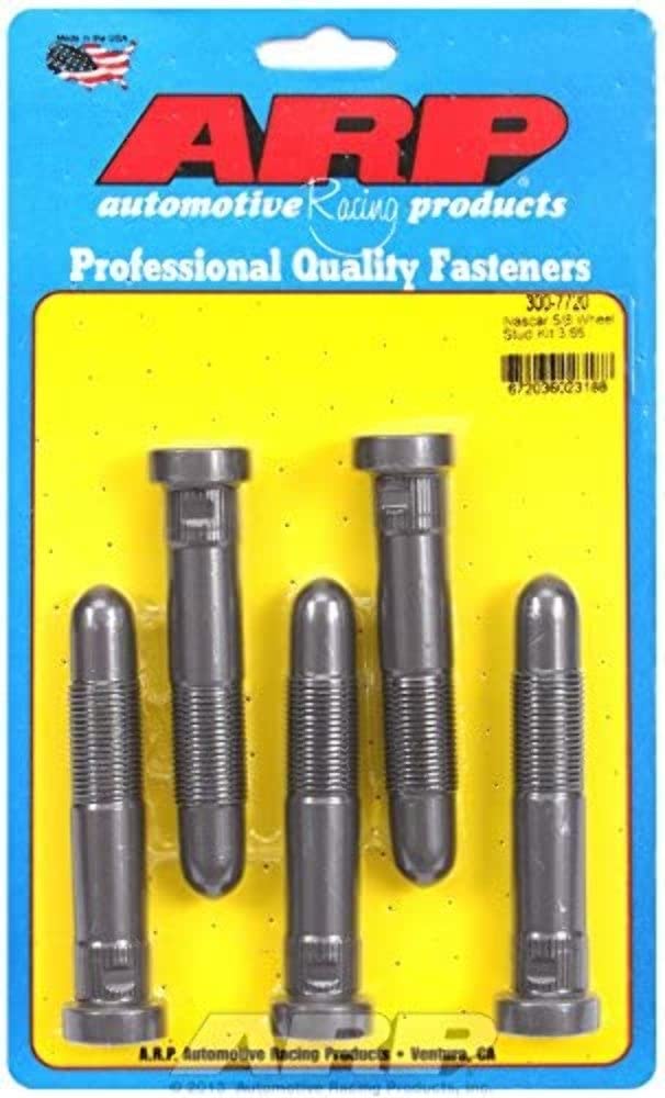 ARP 300-7720 NASCAR Wheel Stud Kit (3.650 UHL) - 5 Piece