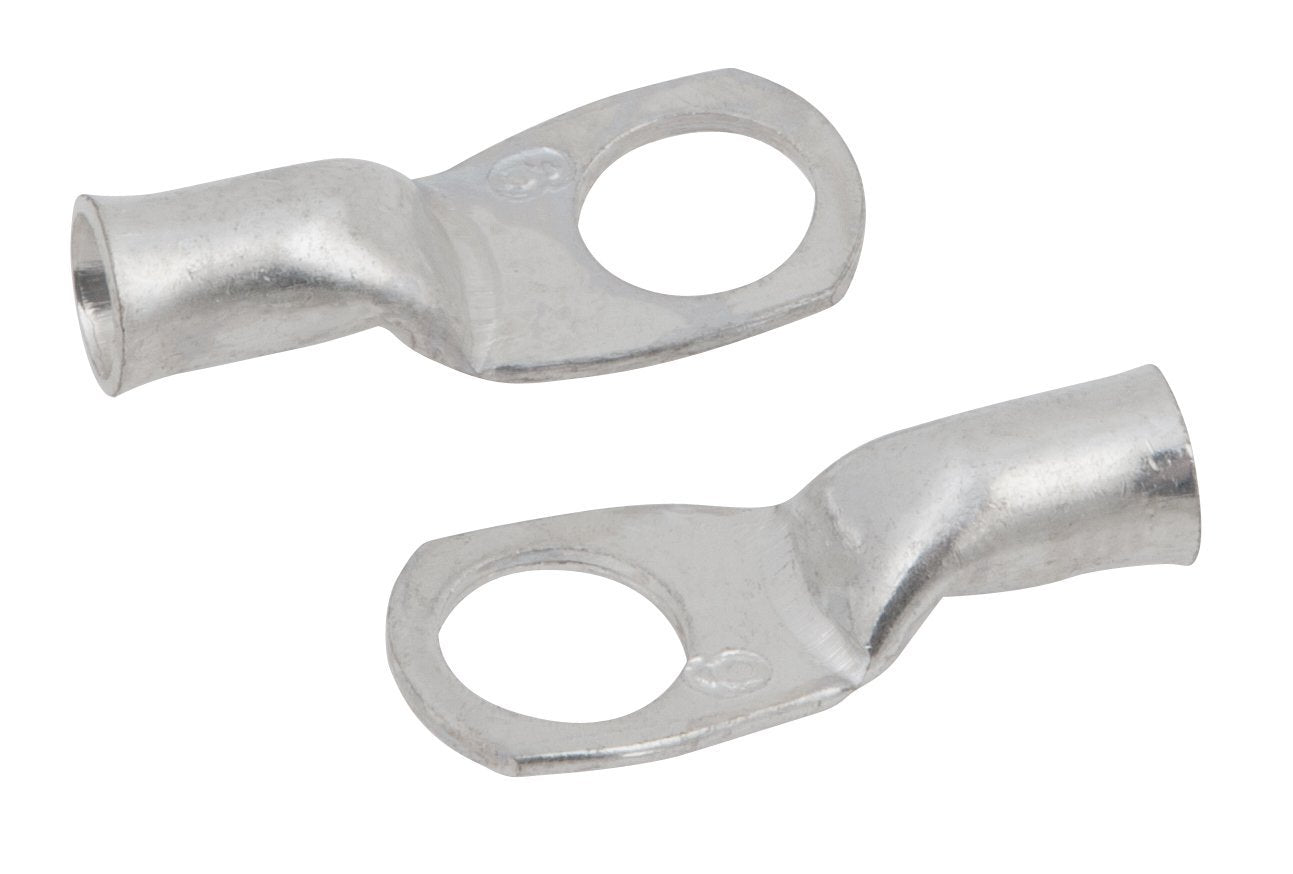 W16854 Performance Tool Tin Plated Copper Lugs for Ground Connections and Wiring, 6 Gauge, Corrosion Resistant