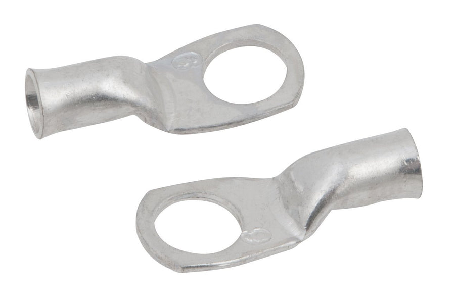 W16854 Performance Tool Tin Plated Copper Lugs for Ground Connections and Wiring, 6 Gauge, Corrosion Resistant