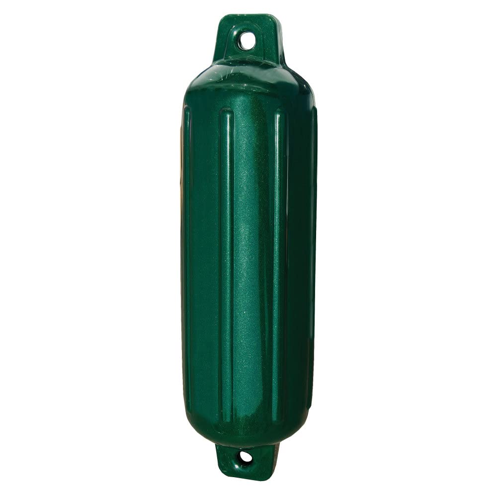 Taylor Made Products 282654 Storm Gard Inflatable Vinyl Fender - 8.5" x 27", Emerald Green