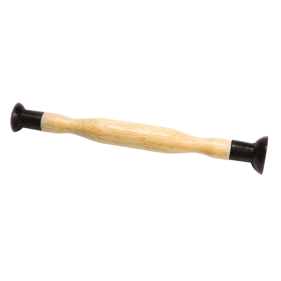 W80571 Performance Tool Valve Lapping Tool with Heavy Duty Rubber Suction Cups and Hardwood Handle - Large Size for 1 1/8-Inch and 1 3/8-Inch Valves