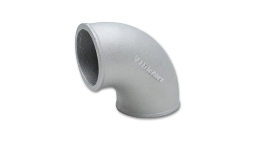 90 Degree Vibrant Performance Tight Radius Aluminum Elbow Gray, 2-1/2"