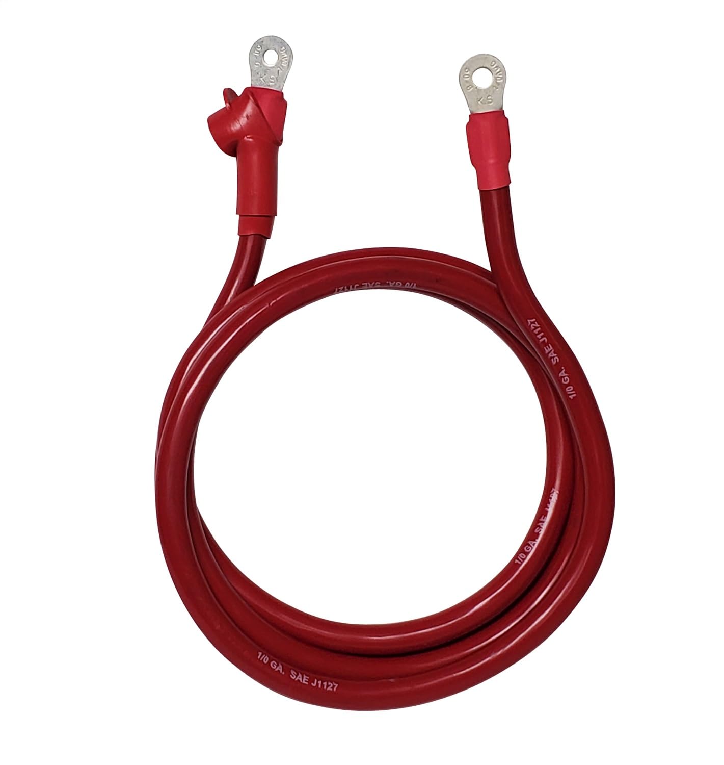 1-508-130 Powermaster Alt Charge Wire 0g 8 ft 5/16 & 1/4 Eyelet