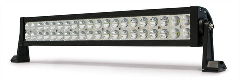Dual Row LED Light Bar DV8 Offroad | 20 Inch IP68 Rated Lens | 3W LED Bulbs | Spot/Flood Combo Beam Pattern | Chrome Face Plate | Heat Diversion Technology | BRS Chrome Series B20CE120W3W