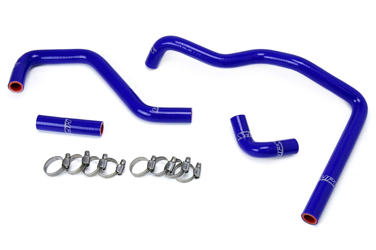 Blue HPS 57-1587-BLUE Silicone Heater Hose Kit Coolant