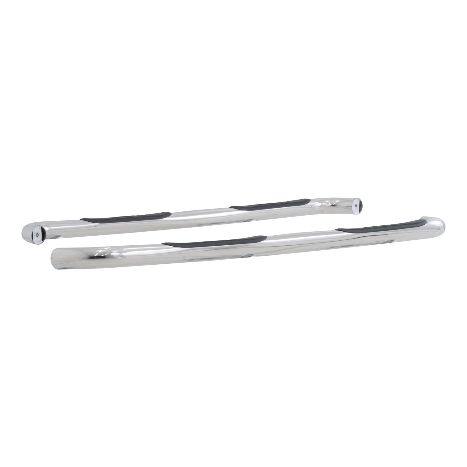 204052-2 ARIES Round Nerf Bars (3 Inch Polished Stainless Steel)