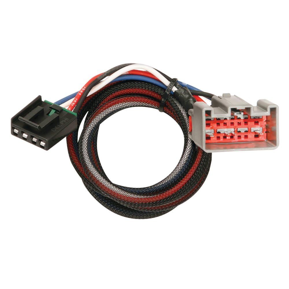 Tekonsha Trailer Brake Controller Custom Harness, Vehicle & Brake Control Ends, Compatible with Select Lincoln Navigator Ford Econoline Super Duty