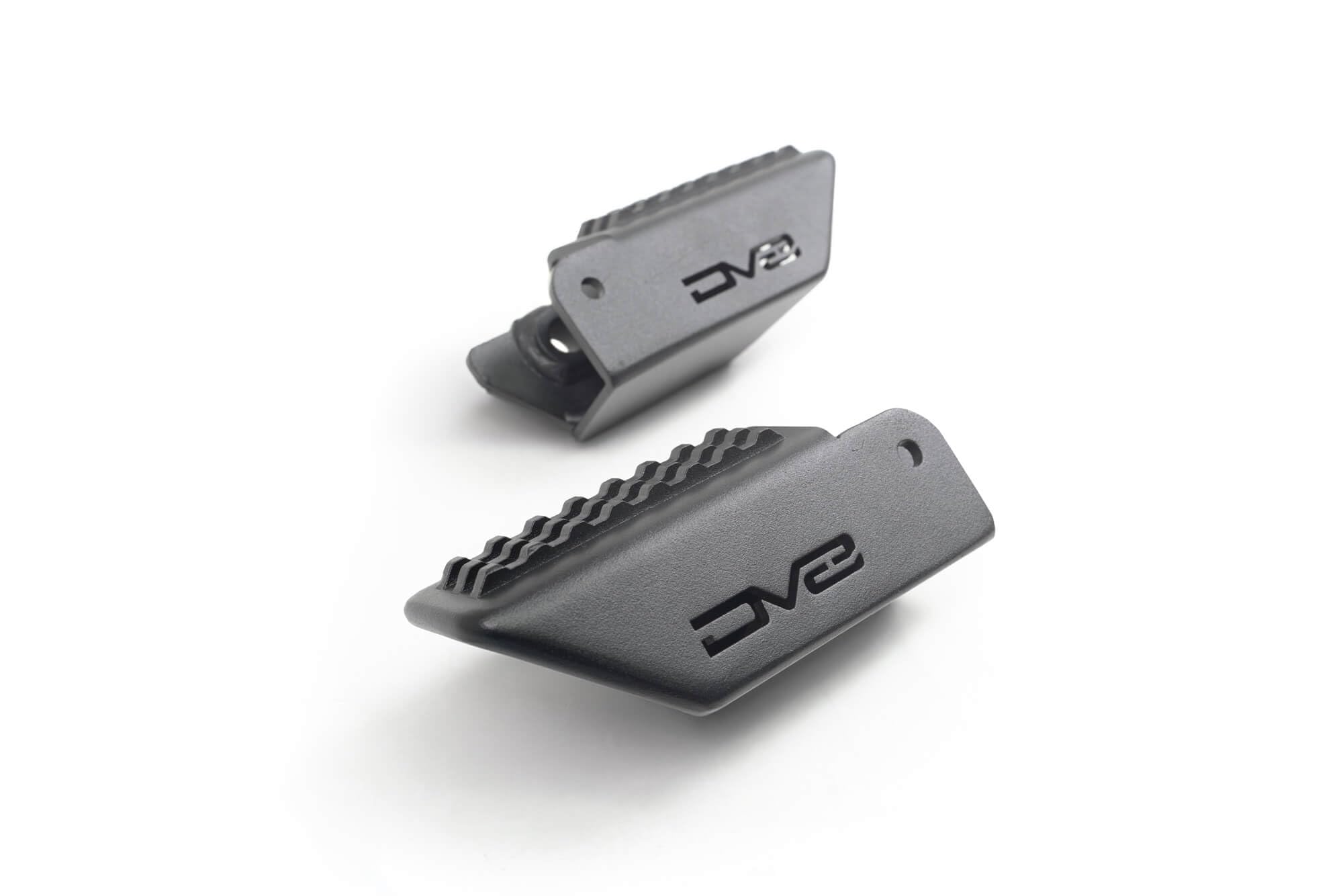 Foot Pegs DV8 Offroad for the 2021-2025 Ford Bronco | Sold as a Pair | Comfortable Place to Rest your Foot | Anti-Slip Pedal Grip Design | Fits Front & Rear Door Hinges