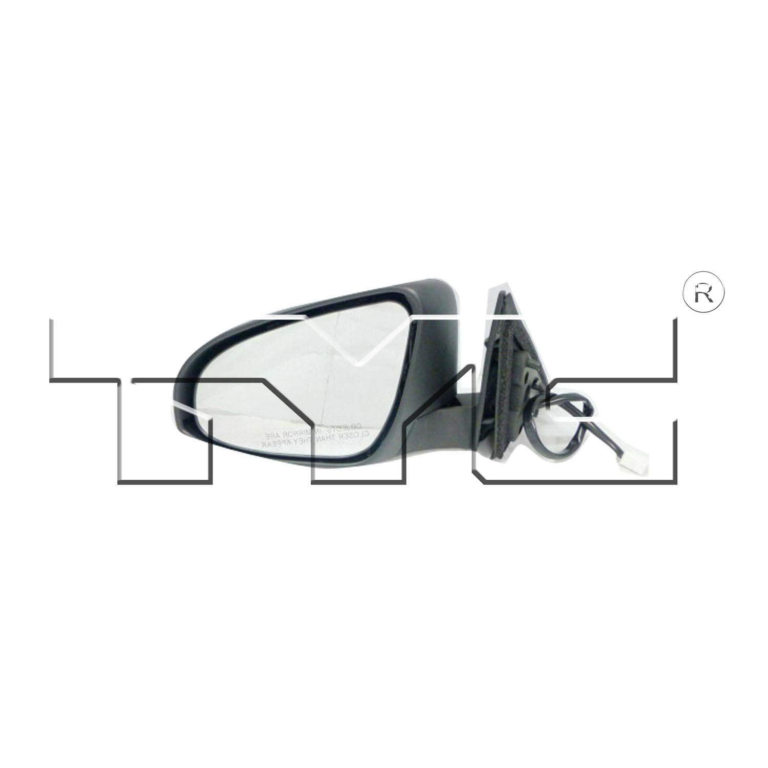 Left-Side TYC 5210842 Door Mirror Compatible with 2012-2014 Toyota Camry