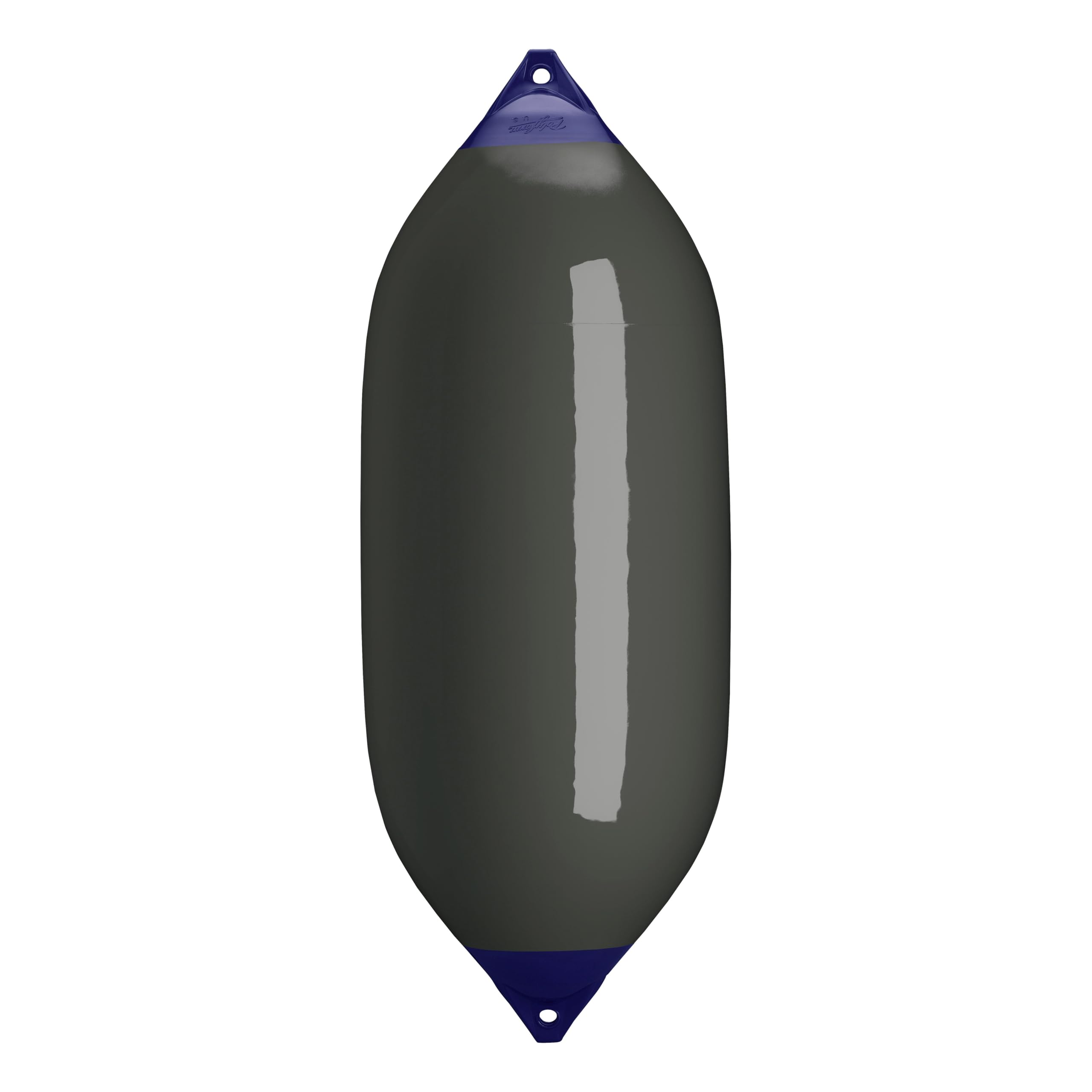 F-13 Standard Polyform Boat Fender - Graphite Blue Ropehold