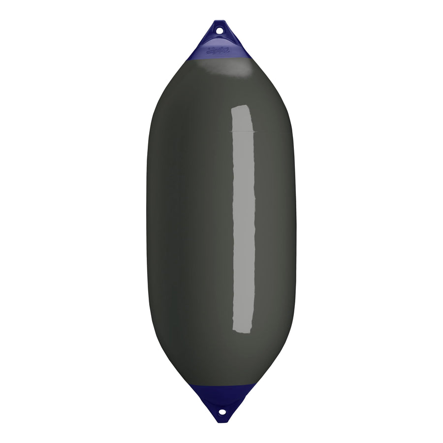 F-13 Standard Polyform Boat Fender - Graphite Blue Ropehold