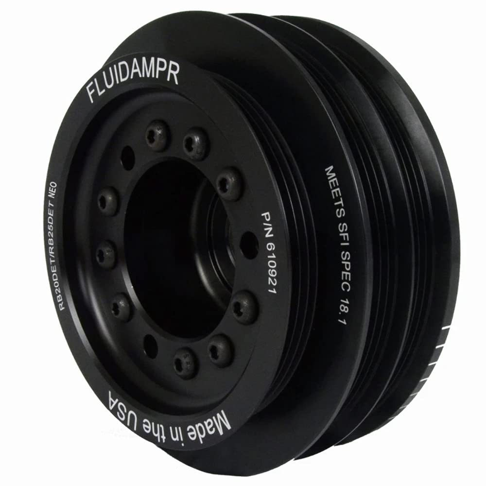 Nissan RB20DET/RB25DET NEO Phase-1 Fluidampr BNR32 GT-R Steel Internally Balanced Damper (610921)
