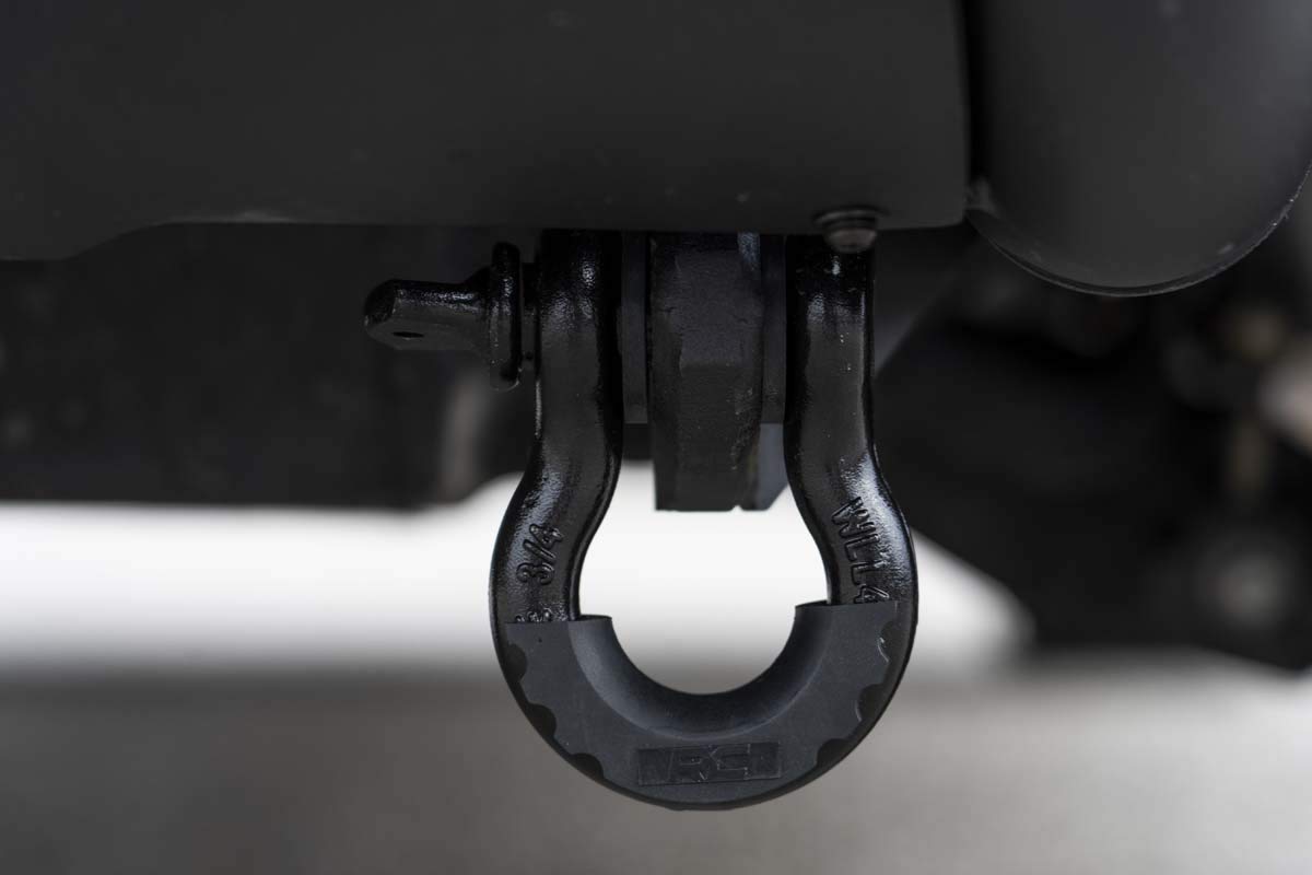 Tow Hook Shackle Mount Kit Rough Country for 2007-2021 Toyota Tundra - RS153